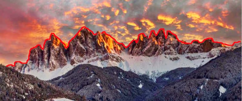 Dem Südtiroler Simon Gietl ist als Erstem im Alleingang die Überschreitung der berühmten zwölf Gipfel der Geislerspitzen in den Dolomiten gelungen. (Bild: Simon Gietl)