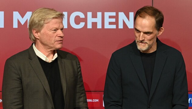Oliver Kahn und Thomas Tuchel (Bild: AFP or licensors)