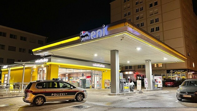 Einer der Tatorte: die Eni-Tankstelle in Salzburg-Schallmoos. (Bild: Tschepp Markus)