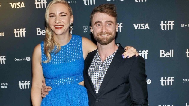 Erin Darke und Daniel Radcliffe 2022 beim Toronto International Film Festival (Bild: www.pps.at)