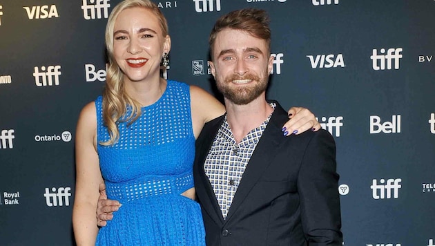 Erin Darke und Daniel Radcliffe 2022 beim Toronto International Film Festival (Bild: www.pps.at)