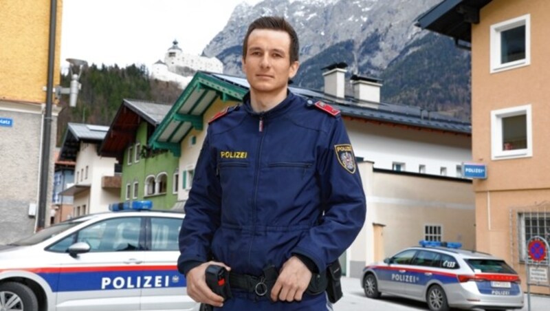 Der beherzte Lebensretter arbeitet als Polizist in Werfen (Bild: GERHARD SCHIEL)