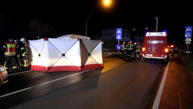 Das Opfer überlebte den Unfall in der Bregenzer Rheinstraße nicht. (Bild: Maurice Shourot)