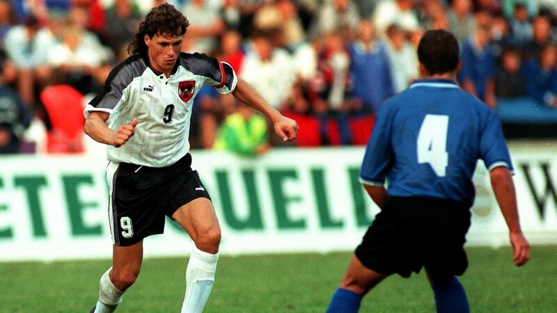 Toni Polster gelang 1997 in Tallinn ein Hattrick. (Bild: GEPA)