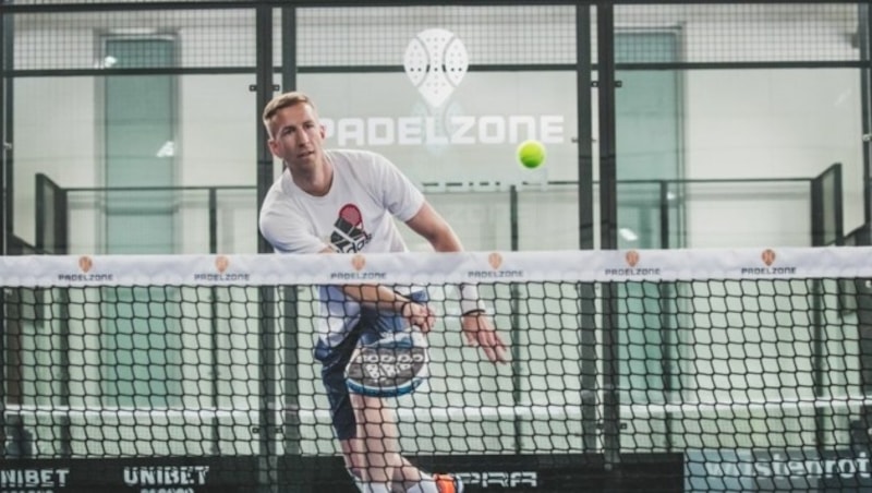 Marc Janko spielt leidenschaftlich gern und sehr gut Padel. Auf die Vienna Padel Open freut sich der frühere Fußball-Teamstürmer schon sehr. (Bild: ©MIA MARIA KNOLL)