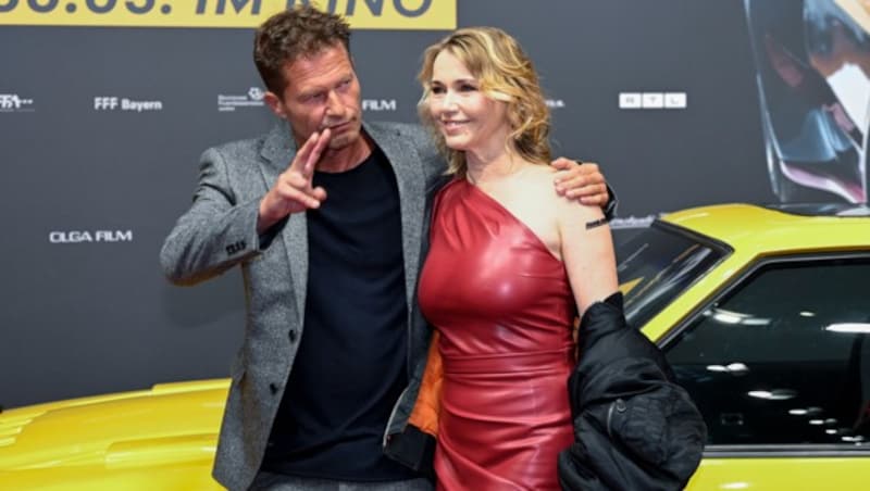 Til Schweiger und Tina Ruland bei der „Manta Manta - Zwoter Teil“-Premiere in Köln (Bild: Hauter,Katrin / Action Press / picturedesk.com)