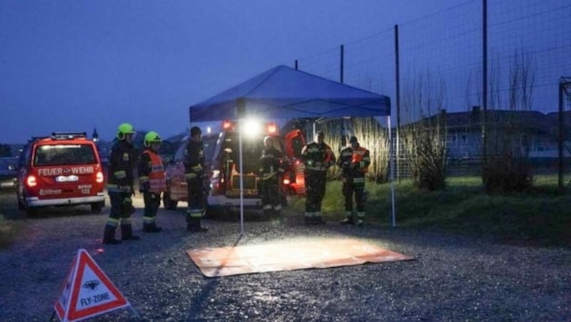 Auch mittels Drohne wurde nach dem Stier gesucht. (Bild: DOKU NÖ)