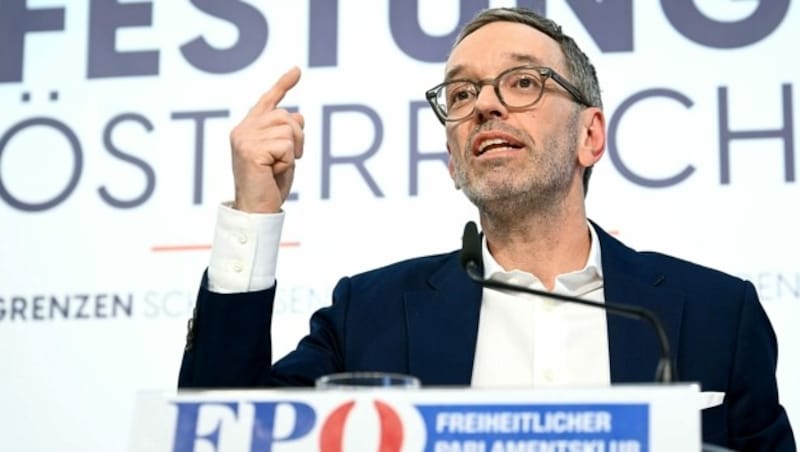 FPÖ-Chef Herbert Kickl (Bild: APA/Helmut Fohringer)