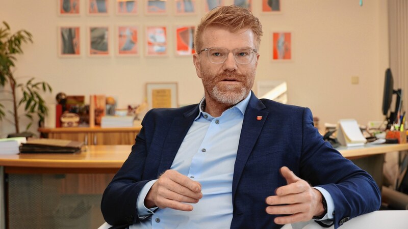 The mayor of Knittelfeld, Harald Bergmann (SPÖ) (Bild: Christian Jauschowetz)