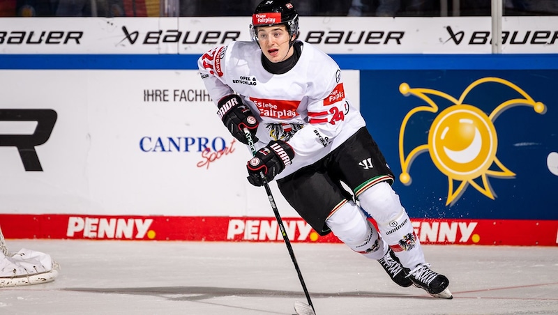 Marco Kasper im Trikot des österreichischen Nationalteams. (Bild: GEPA pictures)