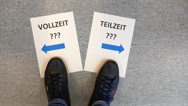 Für viele hat Vollzeit seinen Reiz verloren, teilweise ist aber auch nur Teilzeit möglich. (Bild: Manuel Schwaiger)