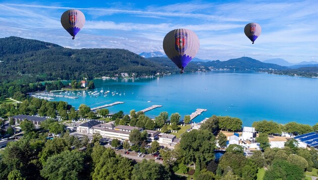 Eigentlich eine spannende Idee: Heißluftballons als neue Einsatzfahrzeuge für die Feuerwehr (Bild: Stadtkommunikation Klagenfurt)