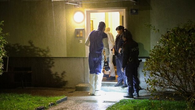In einer Wohnung wurde die Tote gefunden, der Verdächtige festgenommen. (Bild: Lauber/laumat.at Matthias)