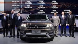 In China von Joint-Venture-Partnern gebaute Autos werden statistisch dem dortigen Produzenten zugeschlagen. Nach dieser Lesart ist Volkswagen nur der viertgrößte Hersteller der Welt. (Bild: Volkswagen)