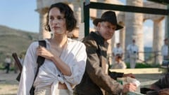 Phoebe Waller-Bridge und Harrison Ford im fünften Indiana-Jones-Film. (Bild: ©2022 Lucasfilm Ltd. & TM. via AP)