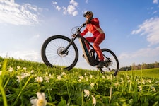 Viele steigen aufs E-Bike um: 2023 wurden sogar die Verkaufsquoten von regulären Rädern übertroffen. (Bild: Uwe - stock.adobe.com)