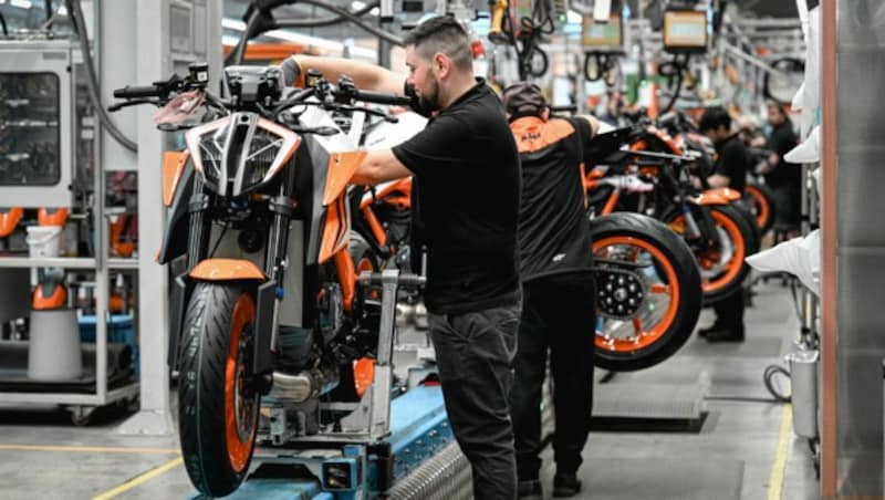 Rund um die Marken KTM, Husqvarna und GasGas formte Pierer den größten Motorradhersteller Europas. (Bild: Markus Wenzel)