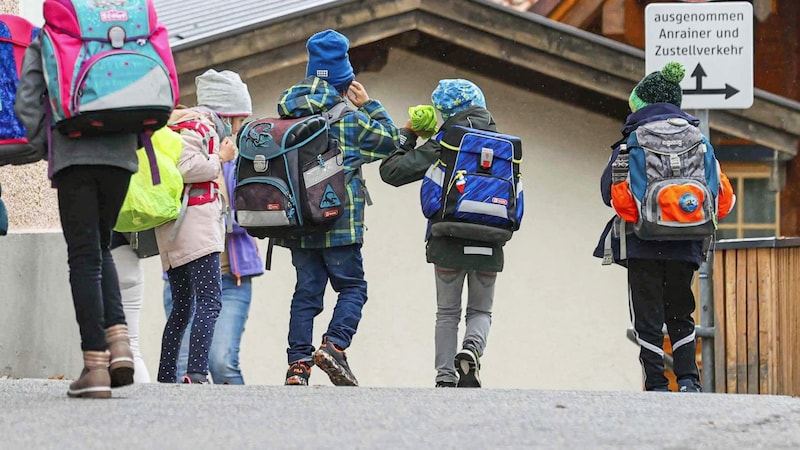 Schulkinder entdeckten Dienstagfrüh etwas Verdächtiges im Wasser. (Symbolbild) (Bild: Markus Tschepp)