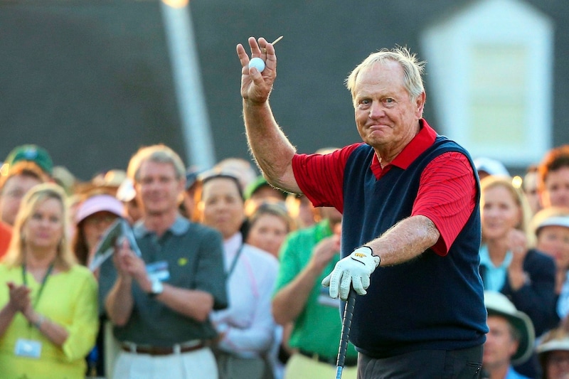 Legende Jack Nicklaus eröffnet traditionell. (Bild: 2015 Getty Images)