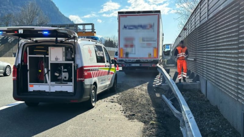 Zum tragischen Zwischenfall kam es am späten Dienstagnachmittag auf Höhe Radfeld. (Bild: zoom.tirol)