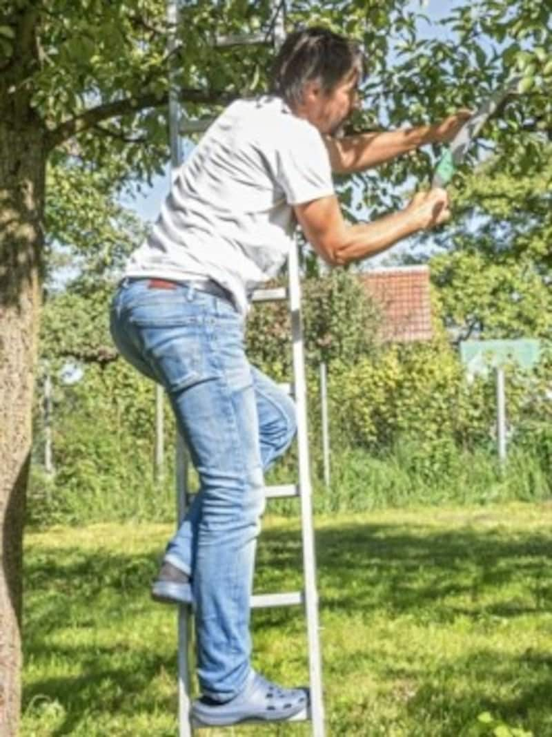 Bei der Gartenarbeit verunglücken mehr Männer als Frauen (Bild: Christian Forcher)