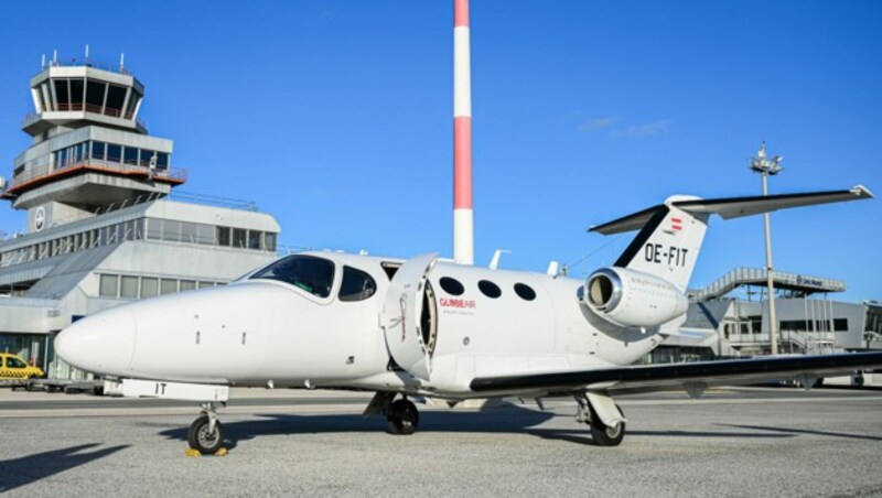 Die GlobeAir-Flotte besteht ausschließlich aus Cessna-Citation-Mustang-Jets. (Bild: Markus Wenzel)