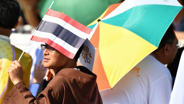 Die höchste jemals im Schatten verzeichnete Temperatur wurde 2016 in der Provinz Mae Hong Son im Norden gemessen: 44,6 Grad. (Bild: Vincenzo PINTO / AFP (Archivbild))