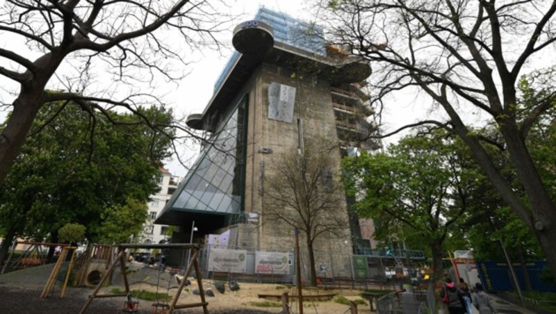 Übrigens befindet sich auch das Wiener Haus des Meeres in einem Flakturm. (Bild: APA/HELMUT FOHRINGER)