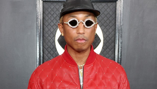 Pharrell Williams feierte in diese Woche einen Runden - nur welcher war es? (Bild: APA/Getty Images via AFP/GETTY IMAGES/Amy Sussman)