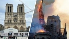 Am 15. April 2019 ging der Dachstohl von Notre-Dame in Flammen auf. Bis 2024 wird noch renoviert. (Bild: Christian Mayerhofer)