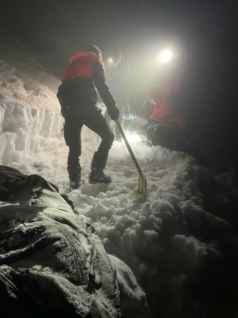 Im Gebirge ist es noch tief verschneit (Bild: BRD Windischgarsten)