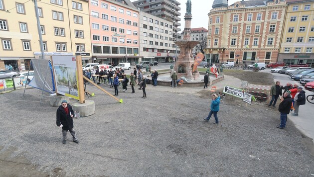 Das Bozner-Platz-Dilemma ist nur eines von vielen Beispielen für den aktuellen Zustand in der Innsbrucker Stadtpolitik. (Bild: Birbaumer Christof)