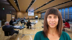 Janine Bex brach im Innsbrucker Gemeinderat in Tränen aus. (Bild: Liebl Daniel, Krone KREATIV)