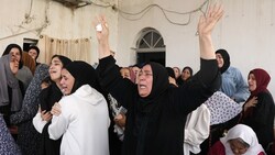 Die Familie des getöteten Jugendlichen im Westjordanland (Bild: Ahmad Gharabli/AFP)