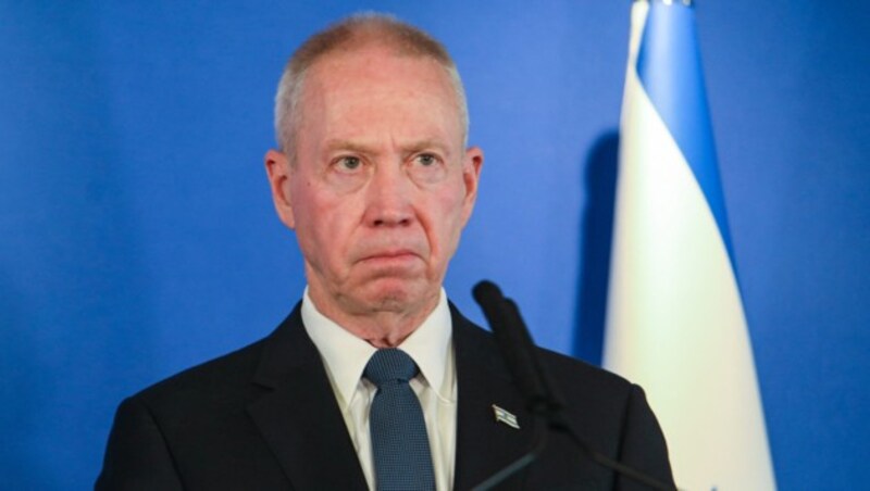 Israels Verteidigungsminister Yoav Galant (Bild: APA/AFP/GIL COHEN-MAGEN)