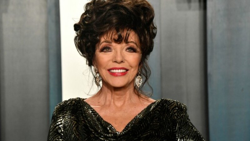 Joan Collins wurde von Marilyn Monroe vor den „Wölfen“gewarnt. (Bild: APA/AFP/GETTY IMAGES/Frazer Harrison)