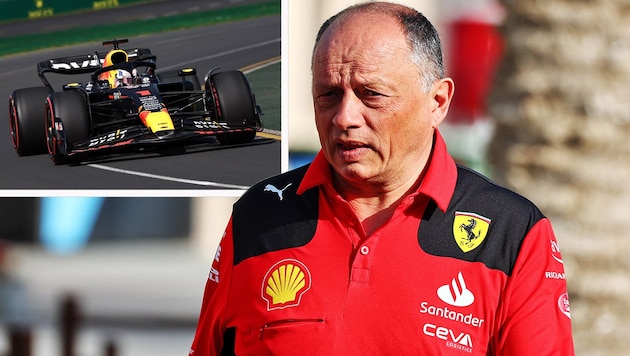 Frederic Vasseur äußert sich zur Budgetstrafe von Red Bull. (Bild: GEPA pictures)