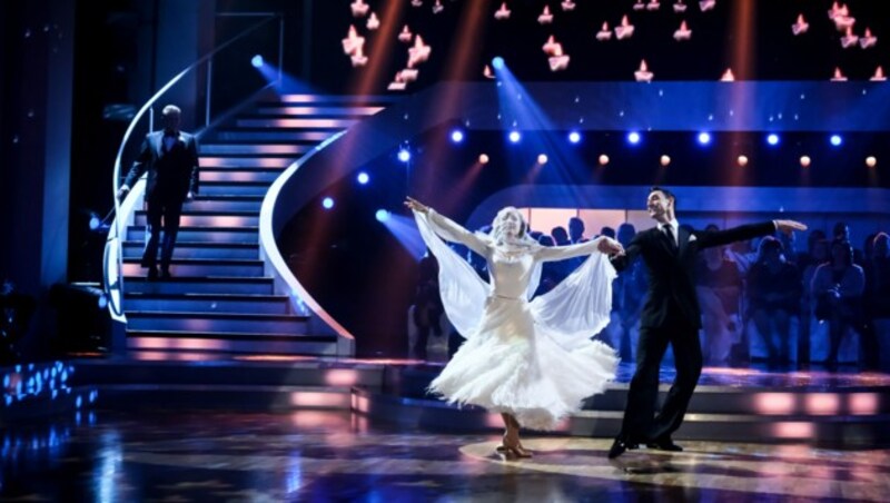 Auch diese Woche versuchen Missy May und Dimitar Stefanin die „Dancing Stars“-Jury zu überzeugen. (Bild: ORF)