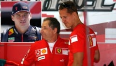 Ex-Ferrari-Teamchef Jean Todt zieht interessante Vergleiche zwischen Max Verstappen und Michael Schumacher (Bild: GEPA/ASSOCIATED PRESS/krone.at-kreativ)