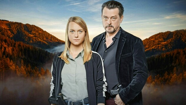 Neuer „Landkrimi“-Einsatz für Anna Unterberger und Hary Prinz (Bild: ORF/FIRST LOOK)