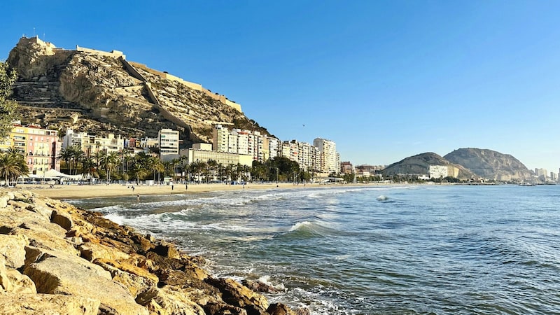 Die Promenade von Alicante lädt zum Verweilen ein, auch für Millionenbetrüger aus Österreich. (Bild: Steiner Clara Milena)