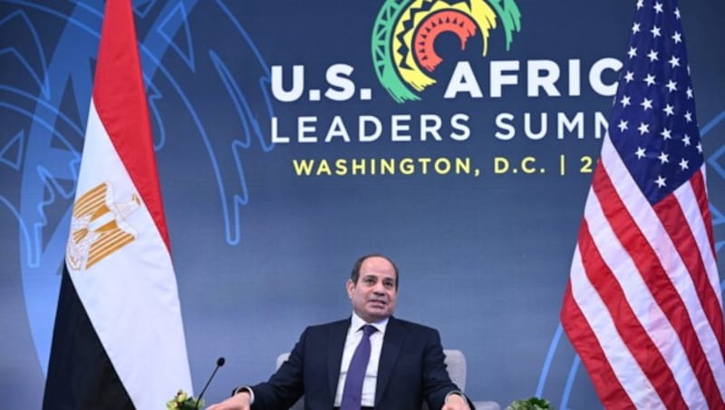 Der ägyptische Machthaber Abdel Fatah Al-Sisi (Bild: AFP)