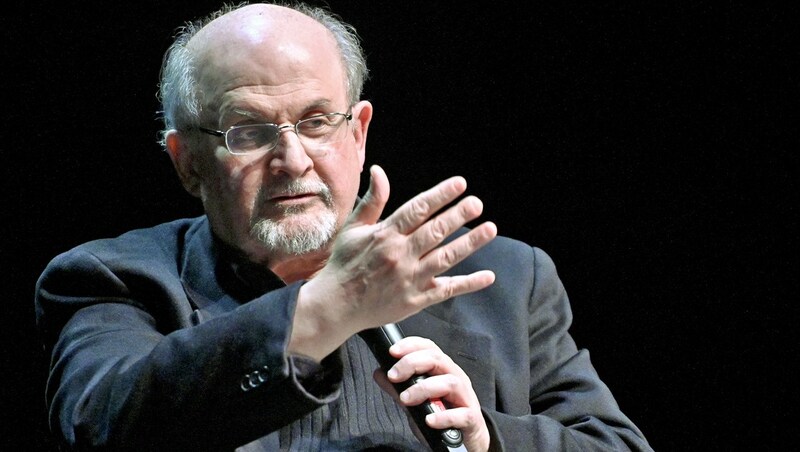 Salman Rushdie író (Bild: APA/HERBERT NEUBAUER)