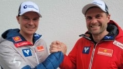 Bernhard Metzler (li.) und Andreas Widhölzl (Bild: ÖSV)