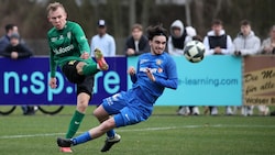 Wals-Grünau (Bernhofer, li.) schied im Landescup aus. (Bild: Andreas Tröster)