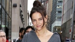 Katie Holmes auf dem Weg zur „Today Show“ in New York City (Bild: MediaPunch / Action Press / picturedesk.com)