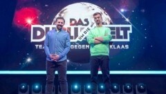 Klaas Heufer-Umlauf (l.) und Joko Winterscheidt (r.) stellen sich wieder dem Duell um die Welt. Für eine Aufgabe führte es die Produktion nach Kärnten. (Bild: © ProSieben / Benedikt Müller)