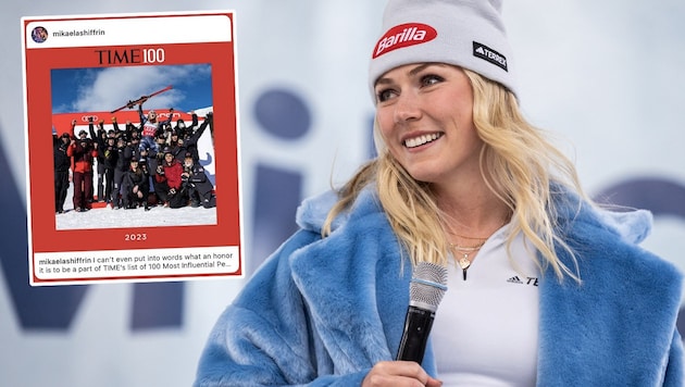 Mikaela Shiffrin (Bild: Getty, instagram, krone.at-grafik)