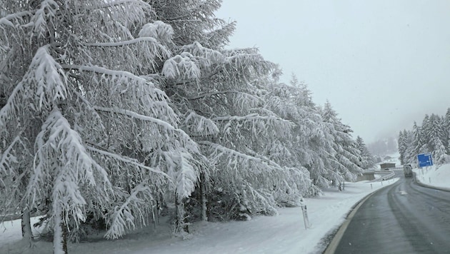 Some snow is in sight again on Thursday (archive image). (Bild: Birbaumer Christof)