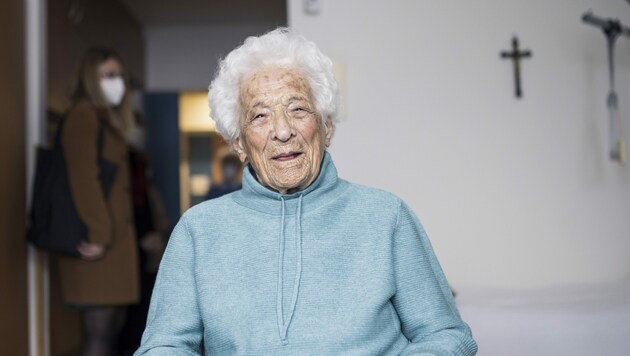 Stefanie Kürner wurde 111 Jahre alt. (Bild: Land OÖ/Max Mayrhofer)